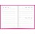 Agenda 2026 Pepper Rosa Diária Costurada Capa Dura M4 (12,3 X 16,6cm) 160 Folhas Tilibra Ref: 291081 - Imagem 2