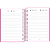 Agenda 2026 Pepper Rosa Diária Espiral Capa Dura M4 (11,7 X 16,4cm) 160 Folhas Tilibra Ref: 291099 - Imagem 2