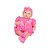 Brinquedo Boneca Reborn Pesadinho Menina Coleção Ninos Cotiplás Ref: 2180 - Imagem 2