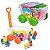 Brinquedo Carrinho de Mão Puxar Plástico 20 Peças Cotiplás Ref: 2397 - Imagem 2