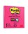 Bloco Adesivo 3M Post-it Notas Adesivas Refil 654 76 X 76mm Rosa Neon 1 Bloco (90 Folhas) Ref: HB004310031 - Imagem 1