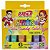 Cola Colorida Radex Candy Color com 6 cores Tons Pastéis 25 g cada Ref: 7974 - Imagem 1