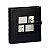 Álbum Fotográfico 10 x 15 cm Preto Corino com Janela e Presilha com 500 fotos Yes Ref: AIM500211_PT_ - Imagem 1
