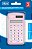 Calculadora Tilibra TC21 Rosa Claro 8 Dígitos de Bolso com Capa Plástica Ref: 317098 - Imagem 1