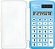 Calculadora Tilibra TC21 Azul Claro 8 Dígitos de Bolso com Capa Plástica Ref: 316423 - Imagem 2