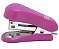 Grampeador Tilibra G101 Rosa Pink Mini Plástica 5,8cm 26/6 Ou 24/6 Até 12 Folhas Ref: 243485 - Imagem 3