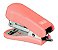 Grampeador Tilibra G101 Salmão Mini Plástica 5,8cm 26/6 Ou 24/6 Até 12 Folhas Ref: 315443 - Imagem 5