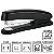 Grampeador Tilibra G103 Preto Plástico 15,4cm 26/6 Ou 24/6 Até 20 Folhas Ref: 211346 - Imagem 1