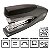 Grampeador Tilibra G113 Preto Plástico 16cm 26/6 O 24/6 Até 25 Folhas Ref: 231614 - Imagem 1