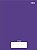 Caderno 1/4 D Mais Roxo Brochura Capa Dura 96 folhas Tilibra Ref: 317438 - Imagem 1