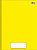 Caderno 1/4 Pepper Amarelo Brochura Capa Dura 40 folhas Tilibra Ref: 235849 - Imagem 1