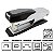 Grampeador Cis C-10 Compact Prata Preto Metálico 12,4cm 26/6 Ou 24/6 Até 25 Folhas Ref: 5.7000 - Imagem 1