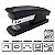 Grampeador Cis C-8 Preto Plástico 11 cm 26/6 ou 24/6 até 25 folhas Ref: 20.6800 - Imagem 1