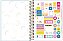 Agenda 2023 Planner Happy Azul Espiral Capa Plástica M7 (17,7 x 24,0 cm) 80 folhas Tilibra Ref: 307068 - Imagem 7