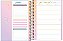 Agenda 2023 Planner Happy Azul Espiral Capa Plástica M7 (17,7 x 24,0 cm) 80 folhas Tilibra Ref: 307068 - Imagem 4