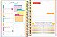 Agenda 2023 Planner Happy Azul Espiral Capa Plástica M7 (17,7 x 24,0 cm) 80 folhas Tilibra Ref: 307068 - Imagem 5