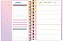 Agenda 2023 Planner Happy Rosa Espiral Capa Plástica M7 (17,7 x 24,0 cm) 80 folhas Tilibra Ref: 304531 - Imagem 4