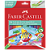 Lápis de Cor Faber Castell Aquarelável Sextavado 24 Cores com Pincel Ref: 120224G - Imagem 1