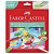 Lápis De Cor Faber Castell Aquarelável Sextavado 48 Cores Pincel Ref: 120248G - Imagem 1