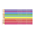 Lápis De Cor Faber Castell Sextavado 10 Cores Neon Ref: 120410N - Imagem 2