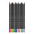 Lápis de Cor Faber Castell Super Soft Redondo 12 Cores (6 Neon e 6 Pastel) Ref: 120712SOFTNP - Imagem 2