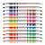 Caneta Hidrográfica Faber Castell Bicolor 24 Cores (12 Unidades) Ref: 150612N - Imagem 2