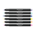 Caneta Hidrográfica Faber Castell Brush Pen Super Soft Tons Pastel 6 Cores Ref: 15.0706TPSOFT - Imagem 2