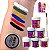 Pintura Facial Líquida Kids 6 Cores 15ml Cada Pincel E Glitter 3g ColorMake Ref: 1002 - Imagem 2