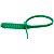 Lacre Para Malote Numerado Escada Plástico Verde 16cm Com 100 Peças Tykheplas Ref: 160048 - Imagem 2
