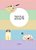 Agenda 2024 Planner Pets Holic Espiral Capa Dura (17,7 X 24cm) 160 Folhas Jandaia Ref: 74726 - Imagem 6