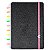 Caderno 10x1 Matérias Colegial Médio Lets Glitter Neon Black Disco Capa Dura 80 Folhas 90g/m² Caderno Inteligente Ref: CIMD3133 - Imagem 1