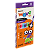 Lápis De Cor Bazze Wave Fun Sextavado Resina 12 Cores Ref: 901699 - Imagem 1