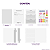 Caderno 1x1 Matéria Colegial Médio Mentos Disco Capa Dura 80 Folhas 90g/m² Caderno Inteligente Jandaia Ref: 77602 - Imagem 3