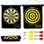 Jogo de Dardo Magnético Dupla Face 46 x 36 cm Ref: HY05853 - Imagem 1