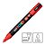 Caneta Marcador Posca 15 Vermelho PC-5M 1.8 - 2.5 mm Uni - Imagem 2