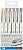 Caneta Marcador Artístico Graf Brush Fine com 6 Cores Cis - Imagem 1