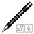 Caneta Marcador Posca 26 Prata PC-5M 1.8 - 2.5 mm Uni - Imagem 2