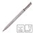 Caneta Nankin Cinza Claro 0.1 mm Uni Pin Fine Line Descartável Pin 01-200 Mitsubishi - Imagem 1