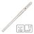 Caneta Gel Signo Branca 0.7mm Angelic Colour Uni-Ball Ref: UM-120AC - Imagem 1