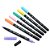 Caneta Marcador Artístico Dual Brush 2 Pontas 6 Cores Tons Pastéis Cis - Imagem 2