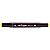 Caneta Marcador Permanente Duas Pontas 034 Yellow Amarelo Bismark - Imagem 2