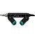 Caneta Marcador Permanente Duas Pontas 053 Turquoise Green Bismark - Imagem 2