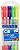 Caneta Pop Gel Neon 0.7 com 5 unidades Cis - Imagem 1