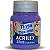Tinta para Tecido Fosca 540 Violeta Cobalto 37 ml Acrilex - Imagem 1