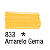 Tinta para Tecido Fosca 833 Amarelo Gema 37 ml Acrilex - Imagem 1