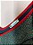 Vestido Reserva Natural Curto Tubinho 40 M Algodão Preto Viés Vermelho Decote V Forrado Casual - Imagem 4