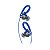 Fone de Ouvido sem Fio Intra-Auricular Esportivo Bluetooth Azul - Reflect Contour 2 - JBL - Imagem 3