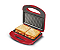 Sanduicheira Grill 800W Inox e Vermelha - Premium S-19 - 127V - Mondial - Imagem 2