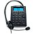 Telefone Headset com Identificador de Chamadas e Saída para Gravação P2 Preto - HST-8000 42HST8000000 - Elgin - Imagem 2