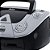 Caixa de Som Portátil 4W Display Digital Rádio FM USB P2 Preto e Prata - Boombox PB126 - Bivolt - Philco - Imagem 3